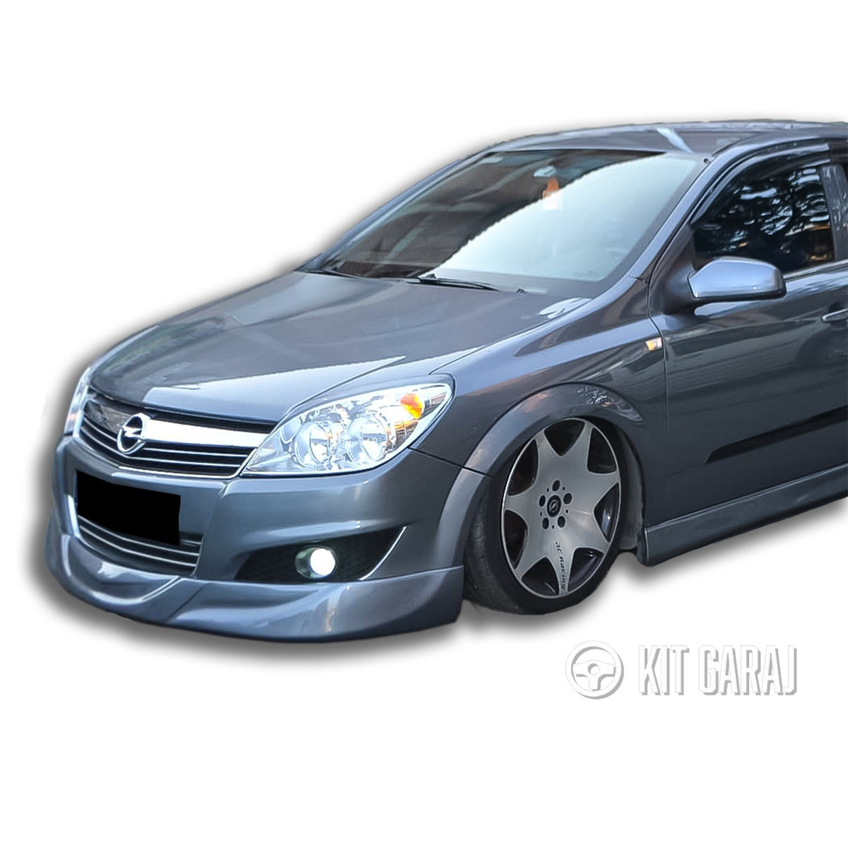 Opel Astra H 2004-2007 Makyajsız Kasa Uyumlu Boyasız Plastik Ön Tampon Eki