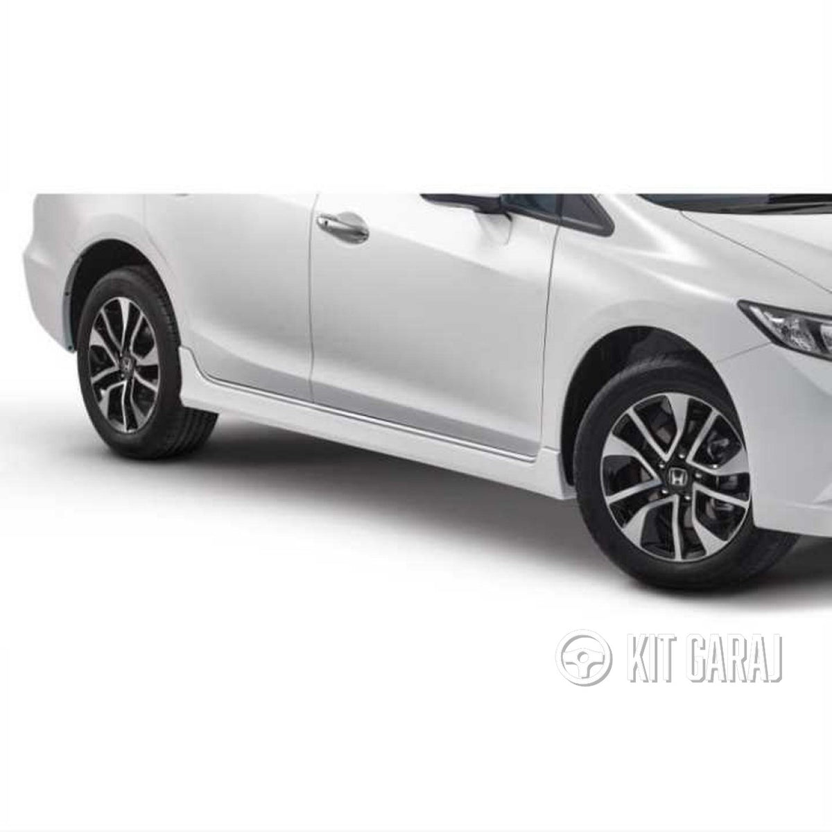 Honda Civic FB7 Modulo Yan Marşpiyel Seti Şık & Dayanıklı Tasarım Boyasız