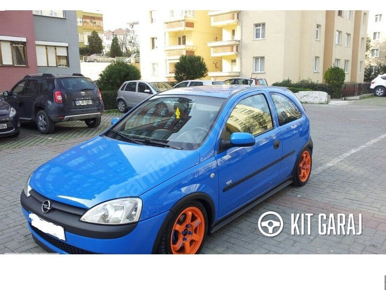 Opel Corsa C Yan Marşpiyel (Plastik) Uyumlu