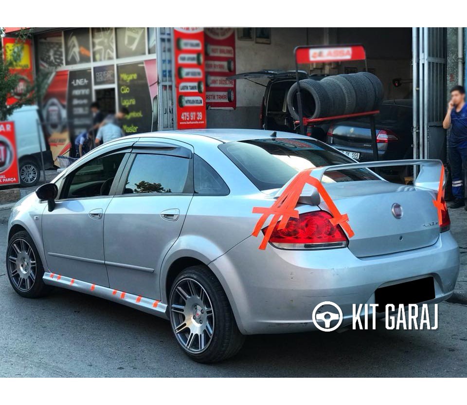 Fiat Linea Yan Marşpiyel (Plastik)