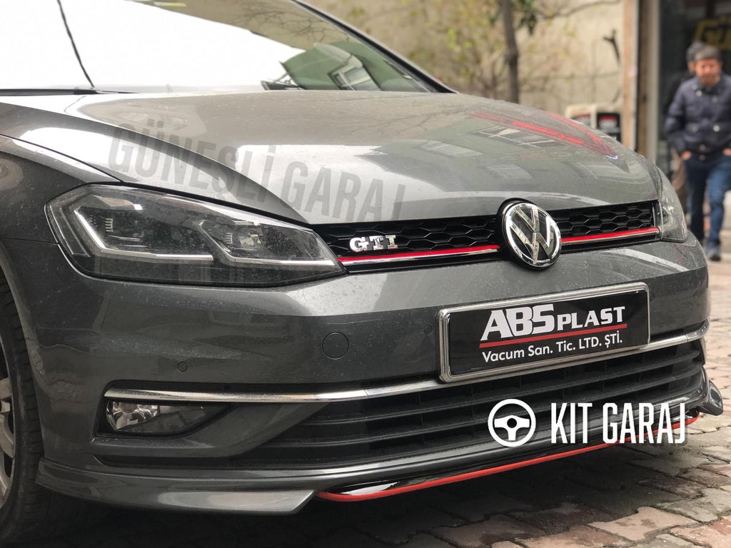 Volkswagen Golf 7.5 Uyumlu Ön Ek Plastik