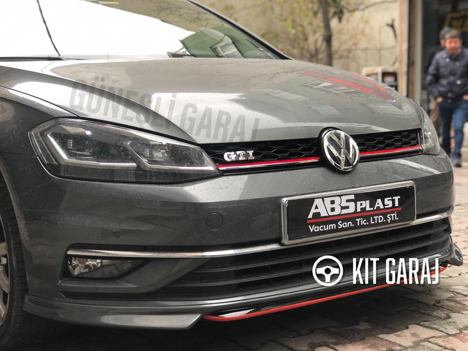 Volkswagen Golf 7.5 Uyumlu Ön Ek Plastik