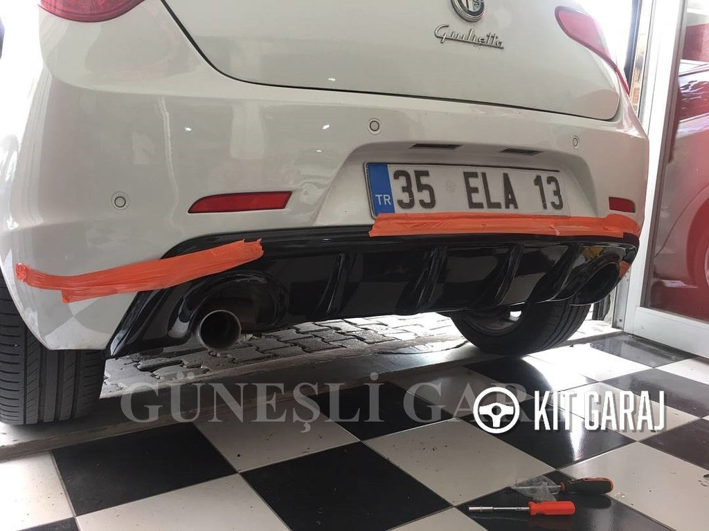 Alfa Romeo Giulietta Difüzör Çift Çıkış (PLASTİK)