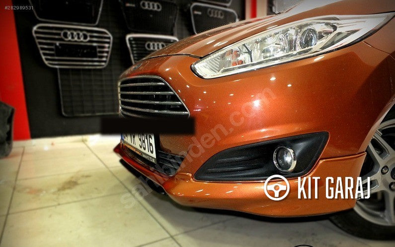 Ford Fiesta 2013-2017 Makyajlı Kasa Uyumlu Boyasız Plastik Ön Ek