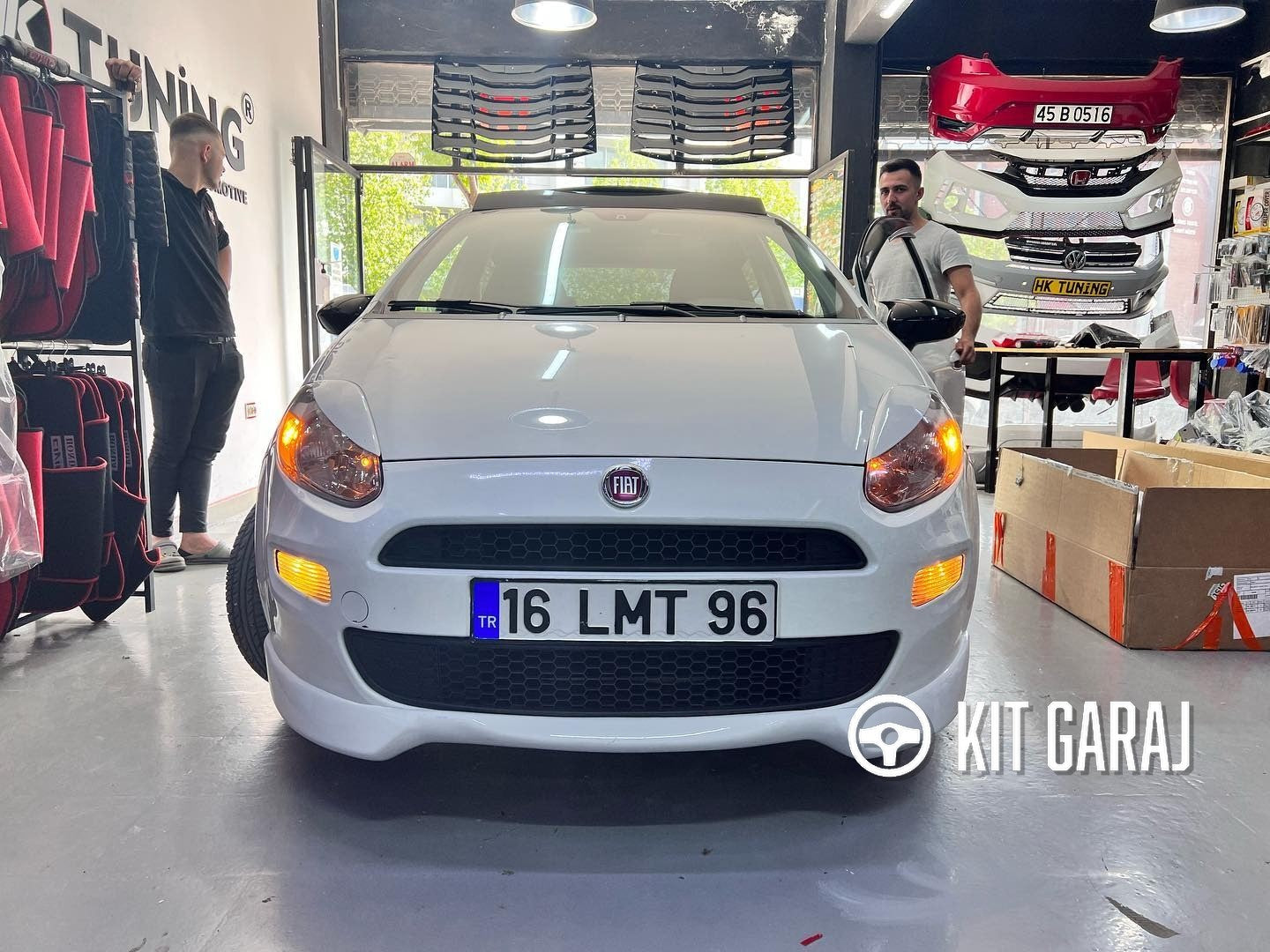 Fiat Punto Evo Stimetz Ön Ek (Plastik) Boyasız
