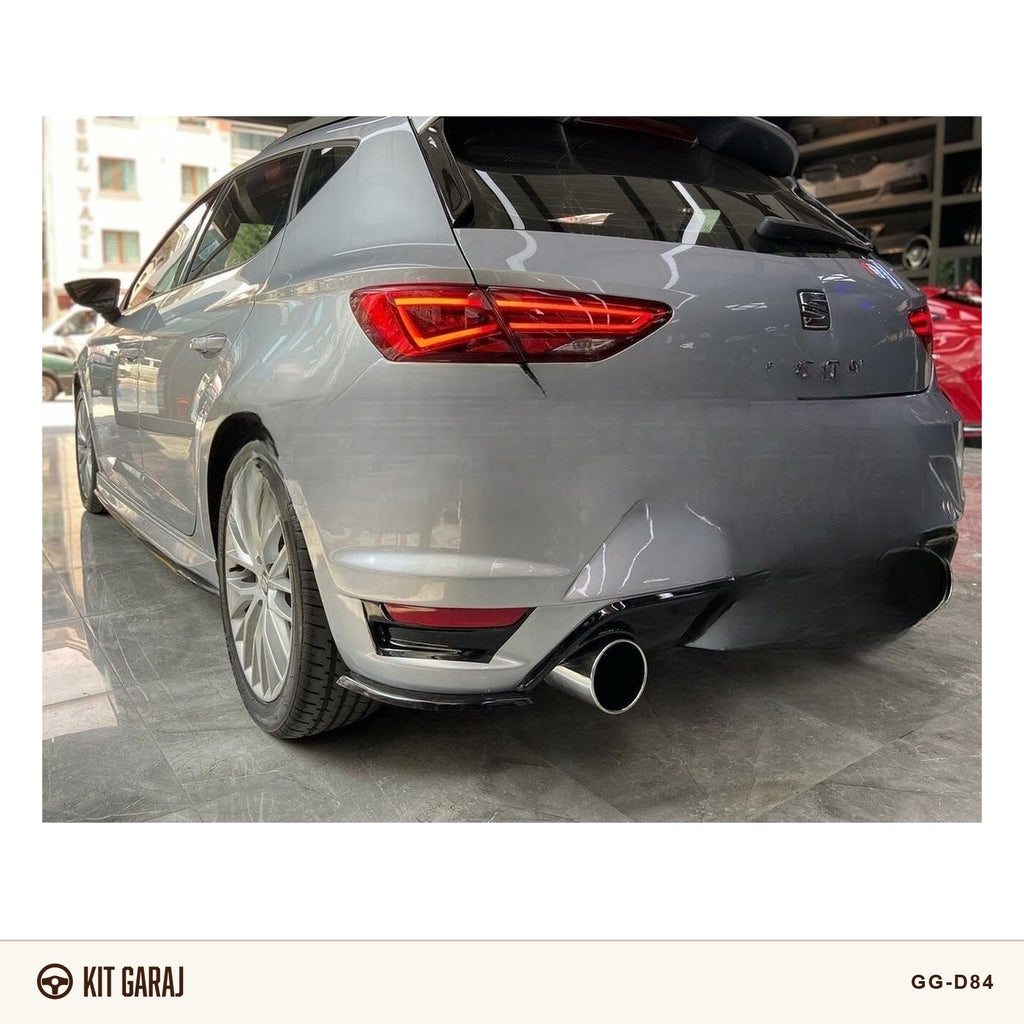 Seat Leon Mk3 Aero Tampon Sağ - Sol Flapları (Plastik)