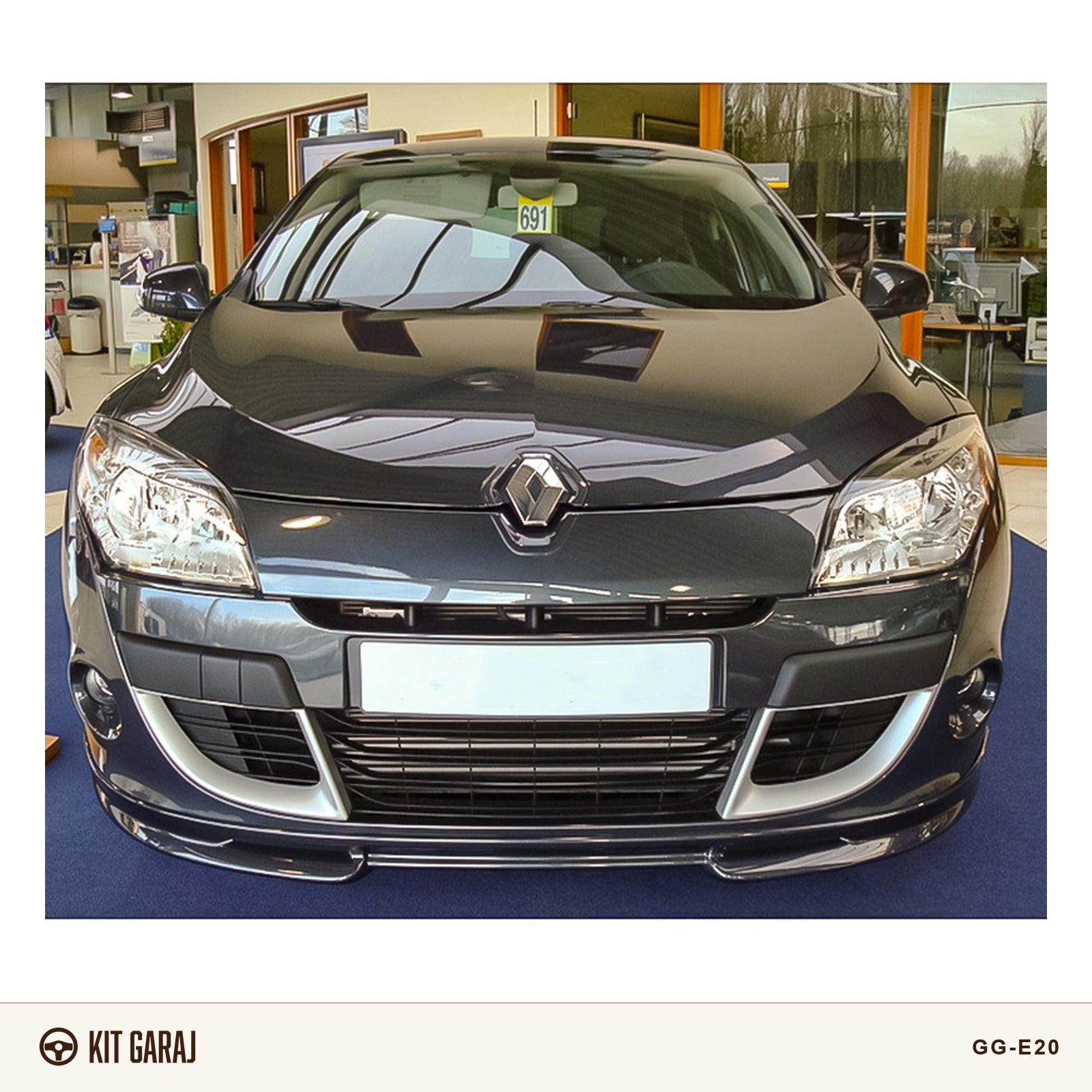 Renault Megane 3 Servis Model Ön Ek (Plastik) Boyasız