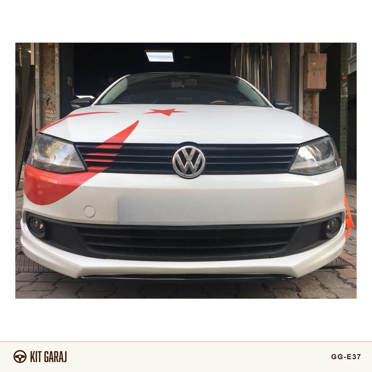 Volkswagen Jetta Makyajsız Ön Ek (Plastik) Boyasız