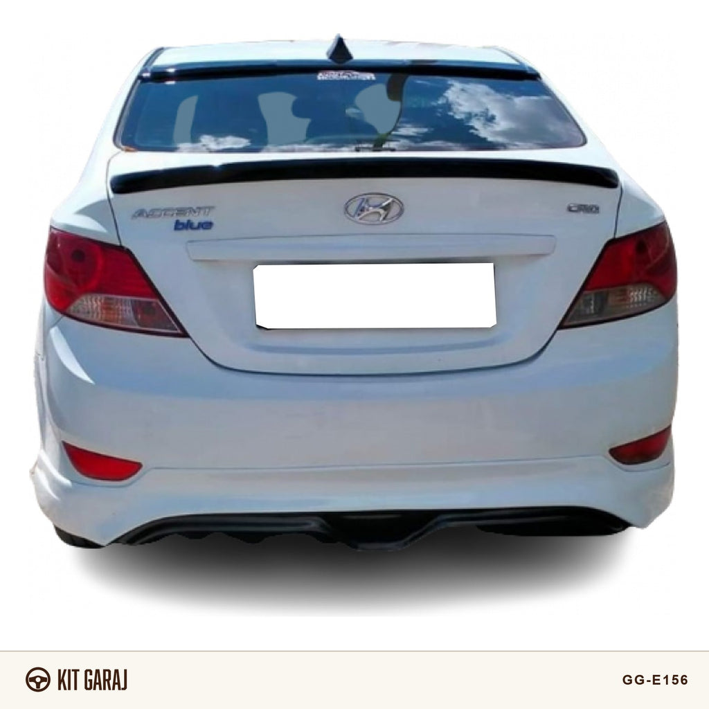 Hyundai Accent 2011-2019 Arka Ek (Plastik) Boyasız