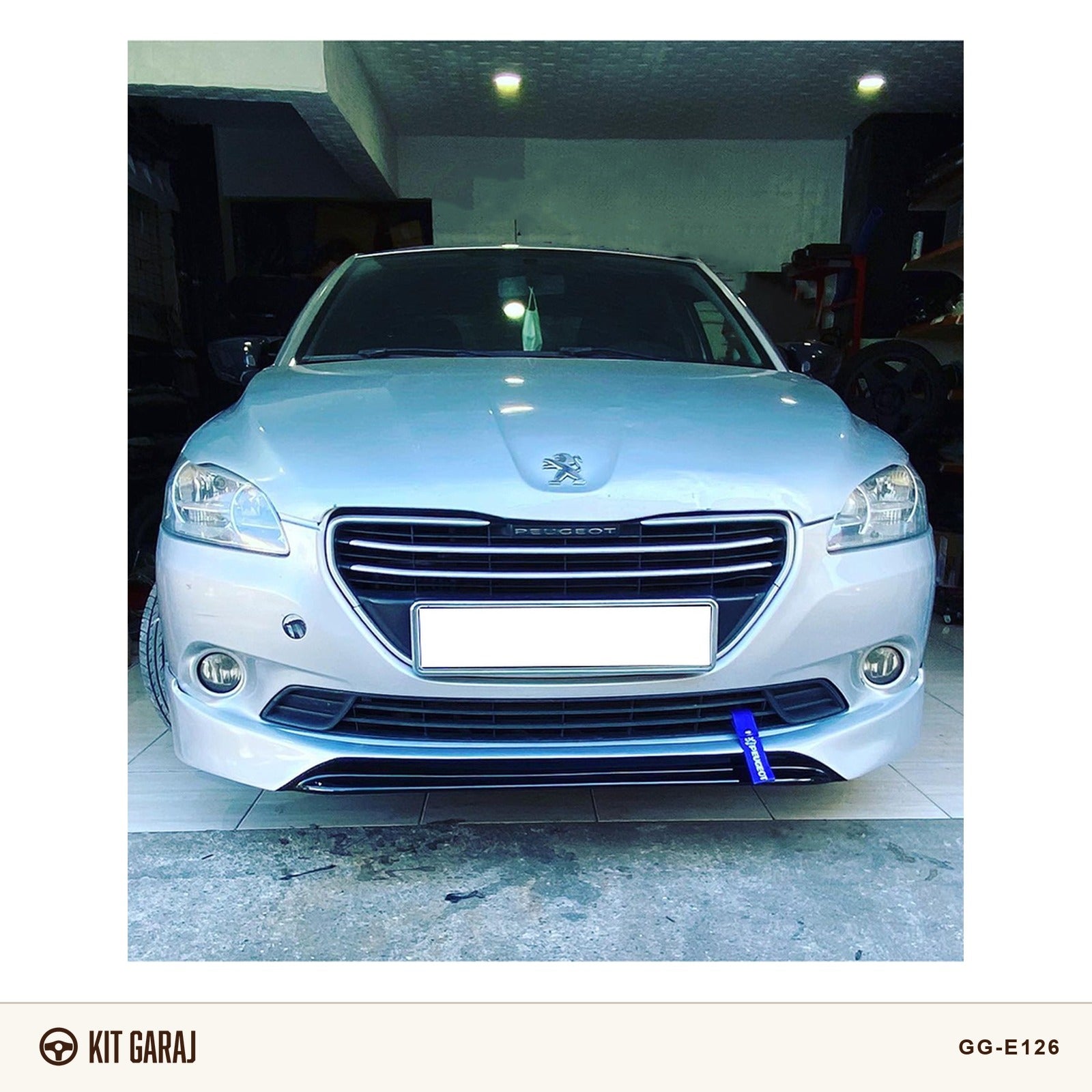 Peugeot 301 Makyajsız Ön Ek (Plastik) Boyasız