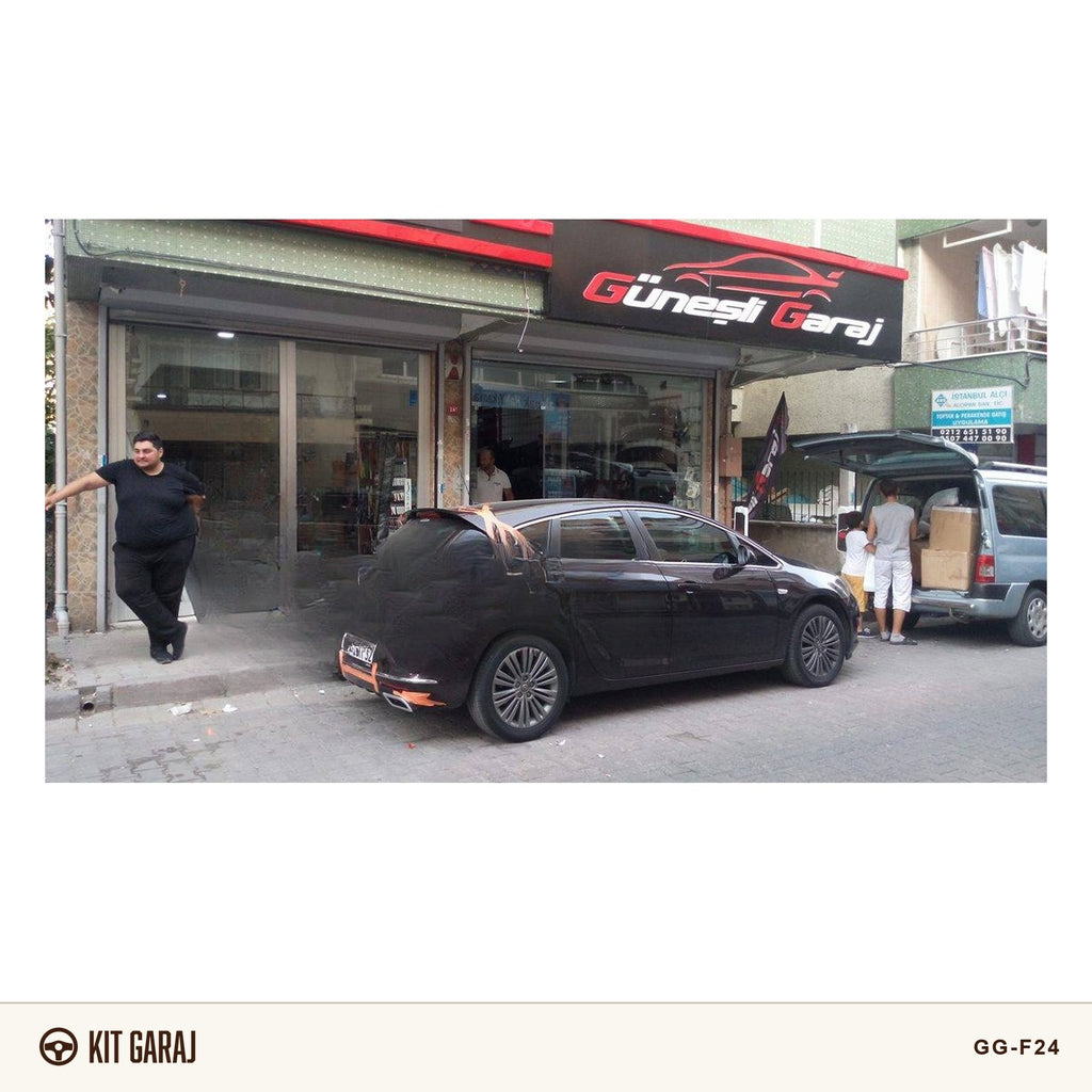 Opel Astra J 2009-2015 Spoiler (Plastik) Boyasız