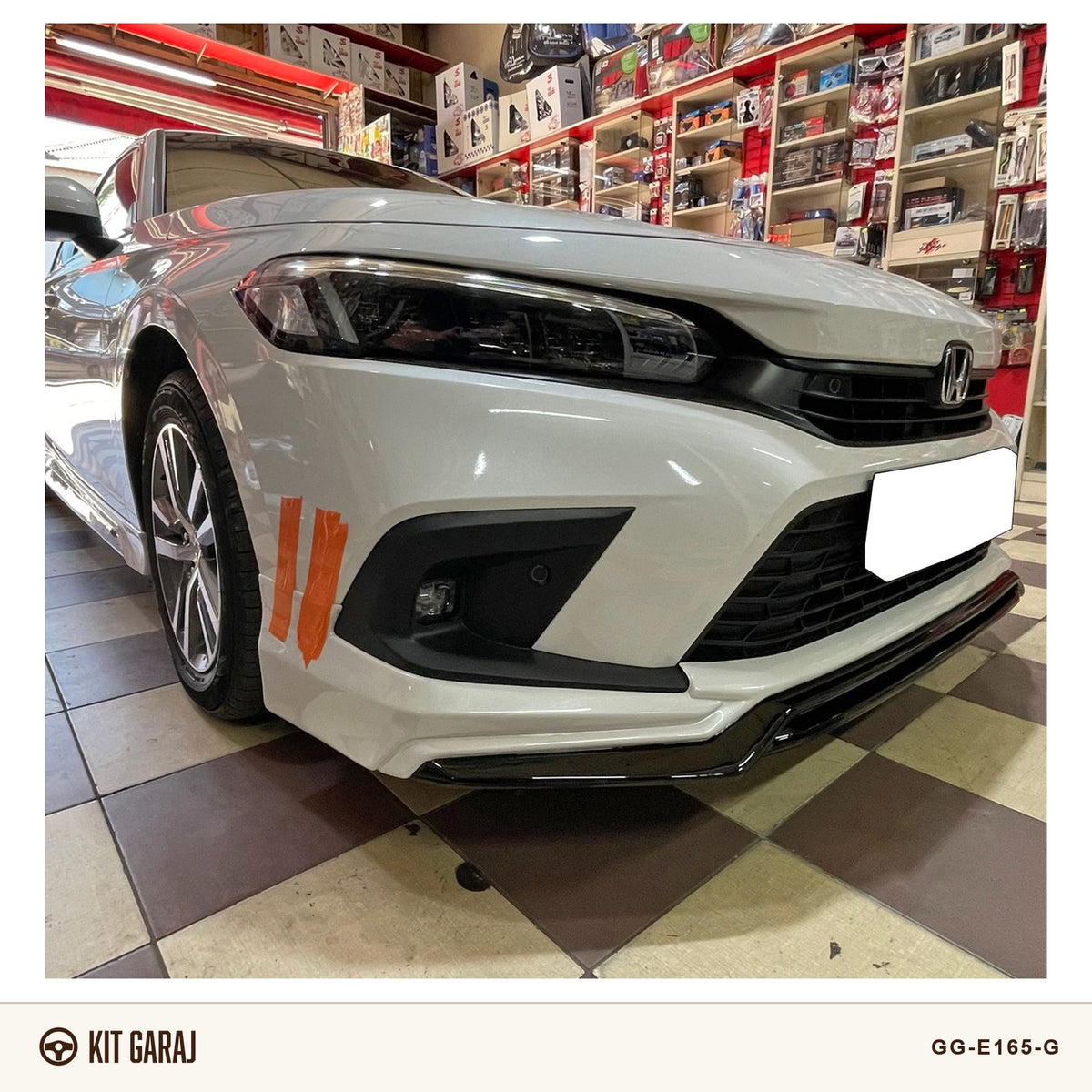 Honda Civic 2022 Ön Ek (Plastik) Boyasız