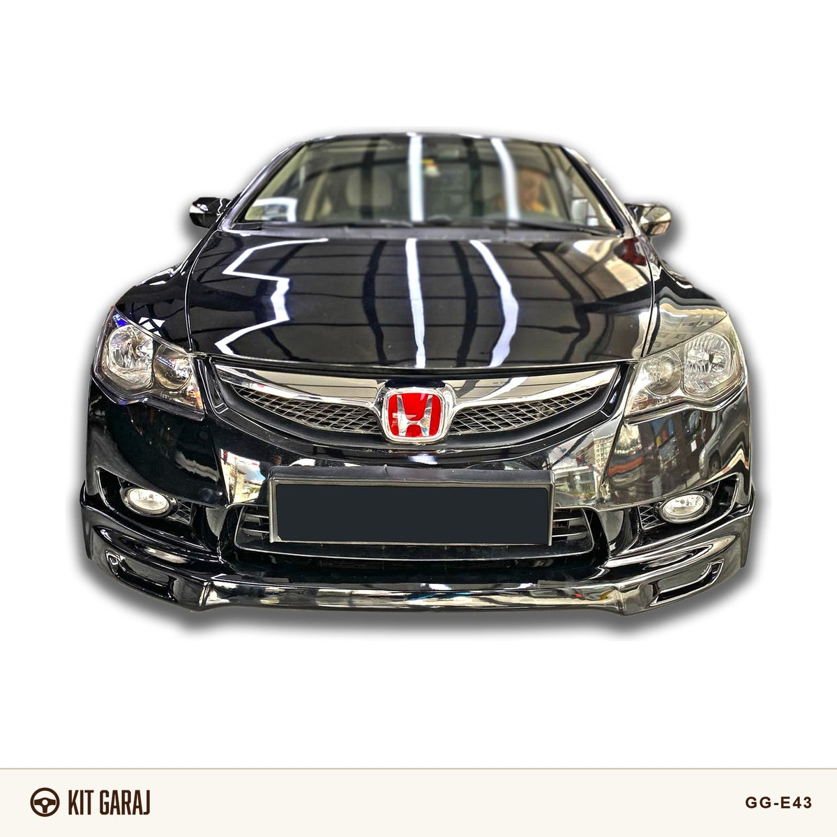 Honda Civic FD6 Makyajlı Ön Ek (Plastik) Boyasız