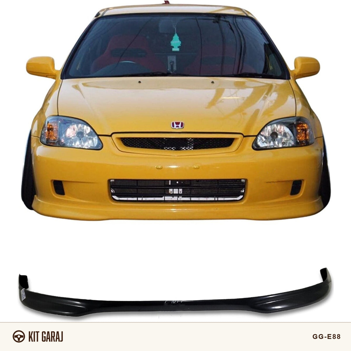 Honda Civic 1999-2001 Type R Ön Ek No:5 (Plastik) Boyasız