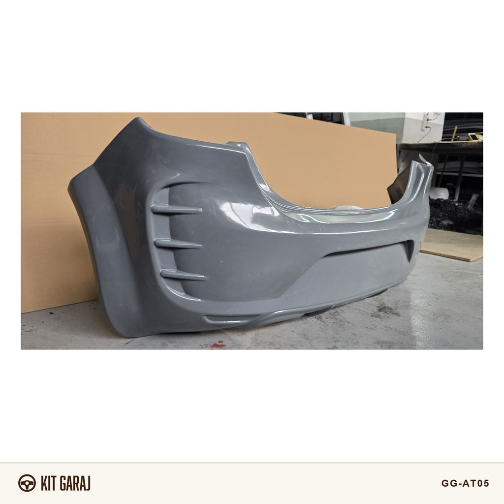 Seat Leon Mk2 2005-2012 Aero Arka Tampon (Plastik) Boyasız