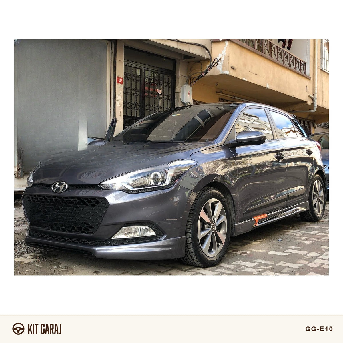Hyundai i20 2014-2017 Ön Ek (Plastik) Boyasız