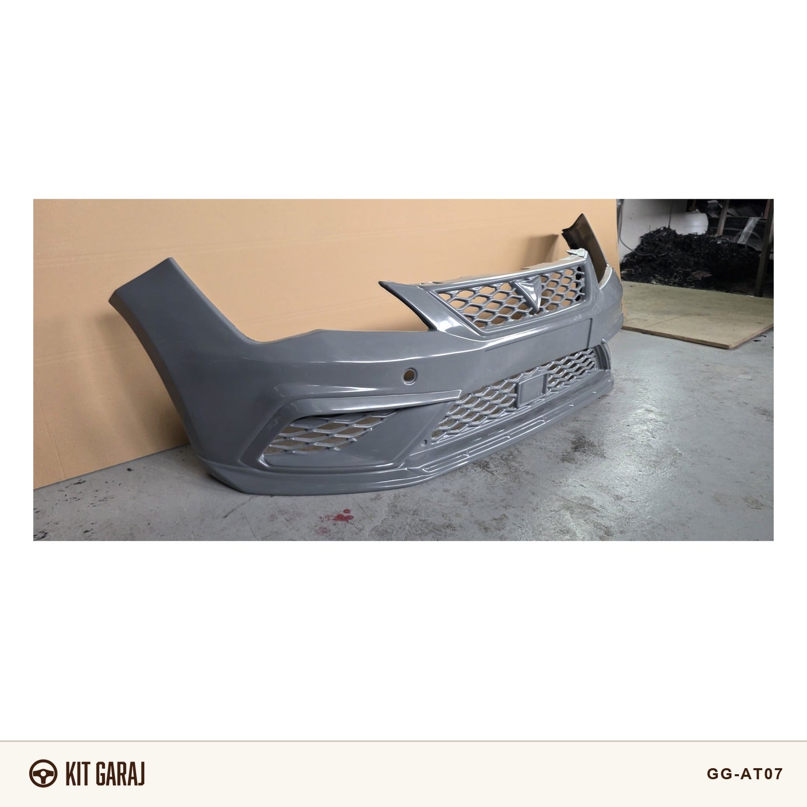 Seat Leon Mk3 2012-2020 Cupra Ön Tampon (Plastik) Boyasız