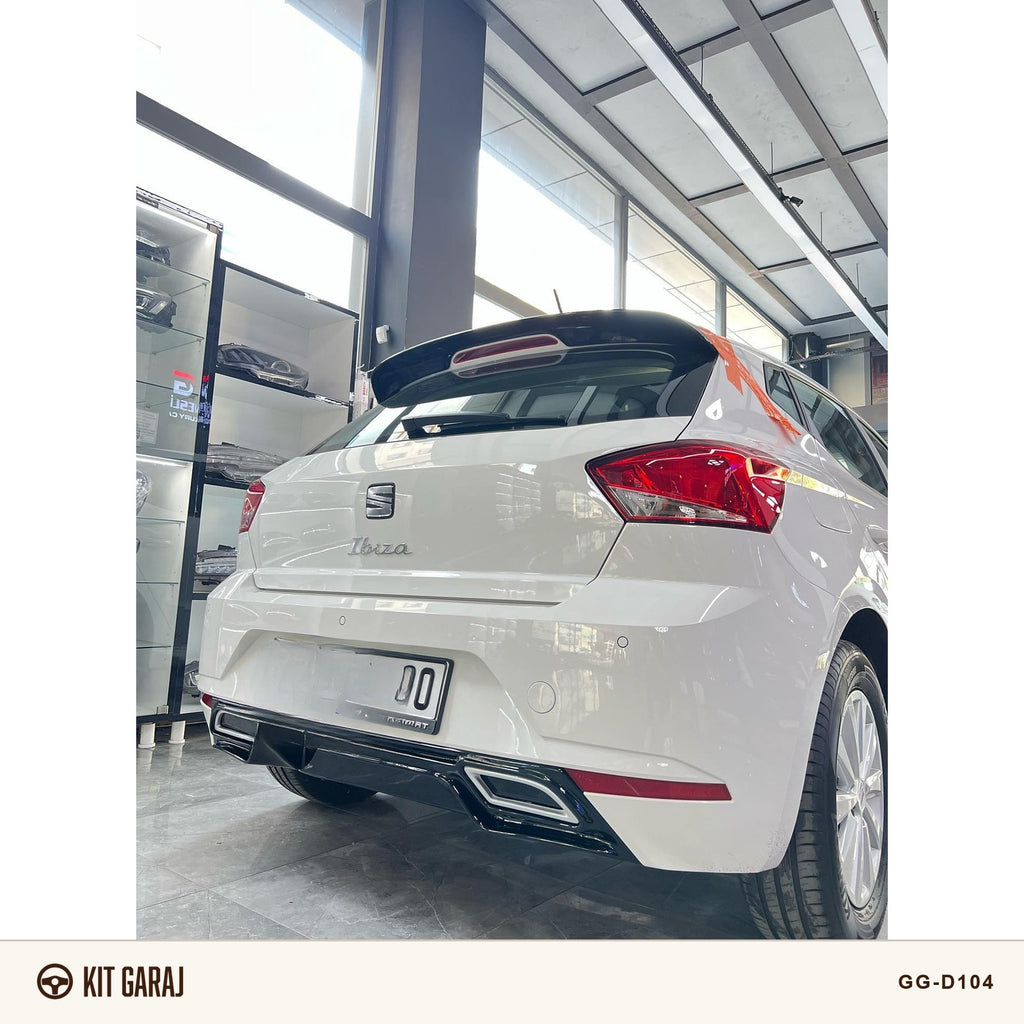 Seat Ibiza 2018+ Piano Black Difüzör (Plastik) Boyalı
