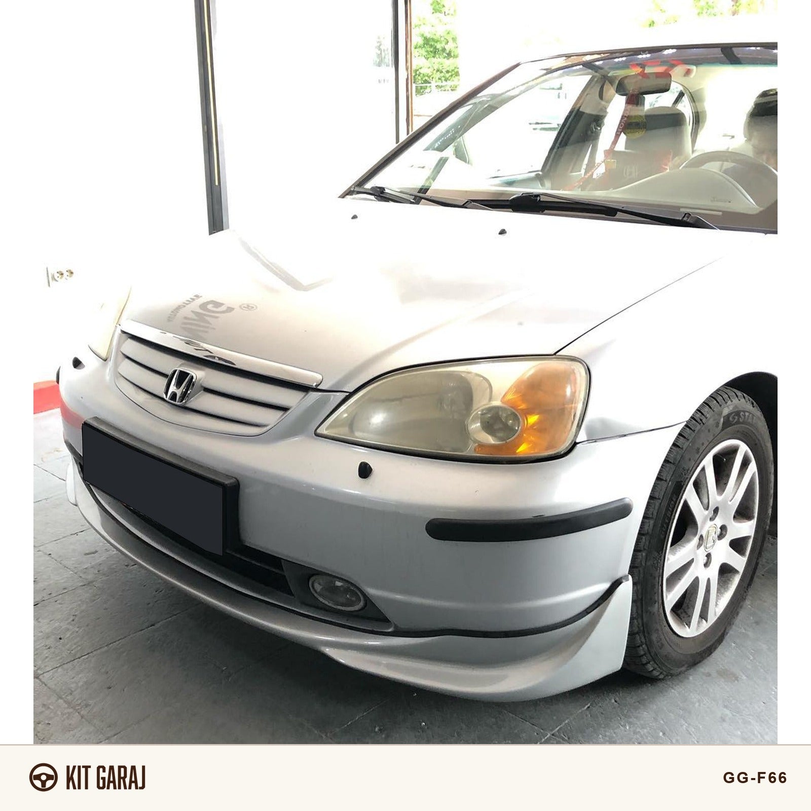 HONDA CİVİC VTEC2 S2000 MAKYAJSIZ KASA ÖN TAMPON EKİ FİBERGLASS BOYASIZ