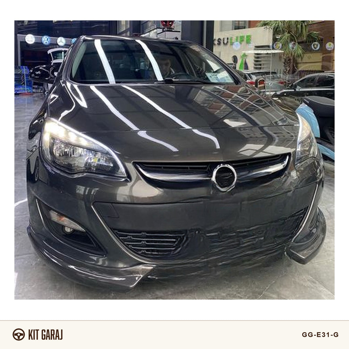 Opel Astra Makyajlı Sedan 2013-2016 Ön Ek (Plastik) Boyasız