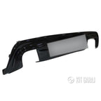 BMW E60 Difüzör M5 Rieger Parlak Siyah Plastik 2003-2009 Uyumlu