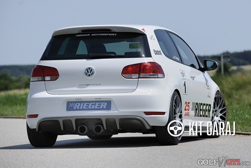 Volkswagen Golf 6 Rieger Difüzör (Plastik)