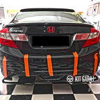 Honda Civic Uyumlu Vtec2 Fb7 Fd6 Voltex Difüzör Parlak Siyah Difüzör Plastik