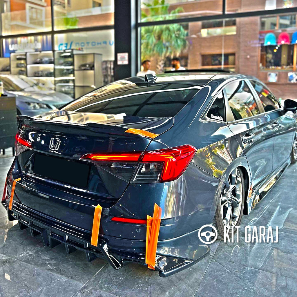 Honda Civic Fe 2022 Uyumlu Yeni Model Plastik Arka Ek