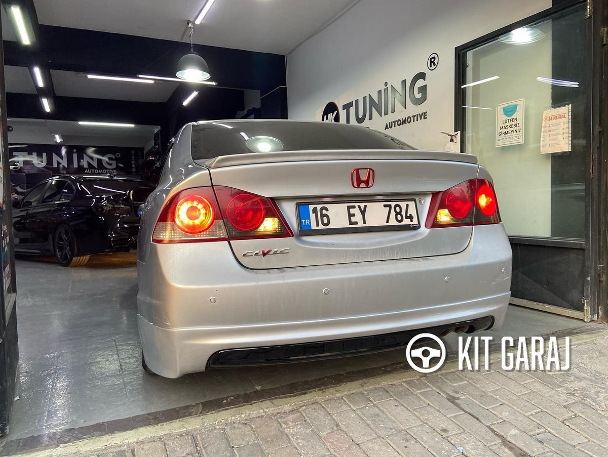 Honda Civic Fd6 Uyumlu Mugen Arka Ek (Plastik)