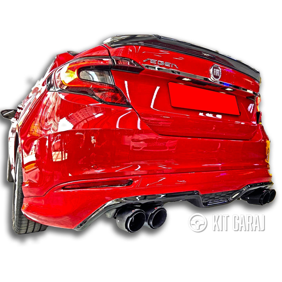 Fiat Egea Sedan Uyumlu Arka Ek (Plastik)