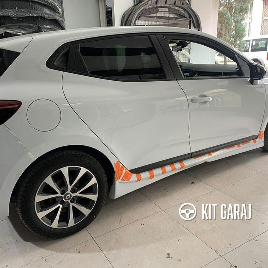Renault Clio 5 Yan Marşpiyel (Çift) (Plastik)