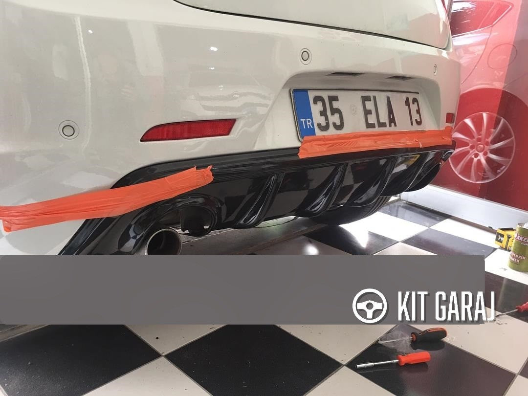Alfa Romeo Giulietta Difüzör Çift Çıkış (PLASTİK)