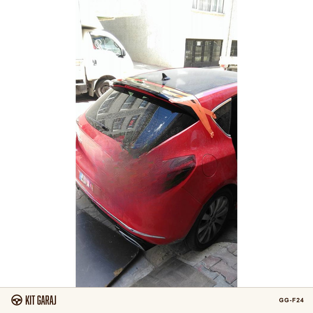 Opel Astra J 2009-2015 Spoiler (Plastik) Boyasız