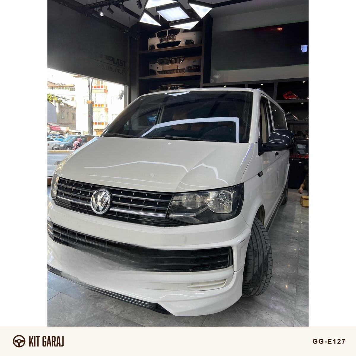 Volkswagen Transporter T7 Abt 3 Parça Ön Ek (Plastik)