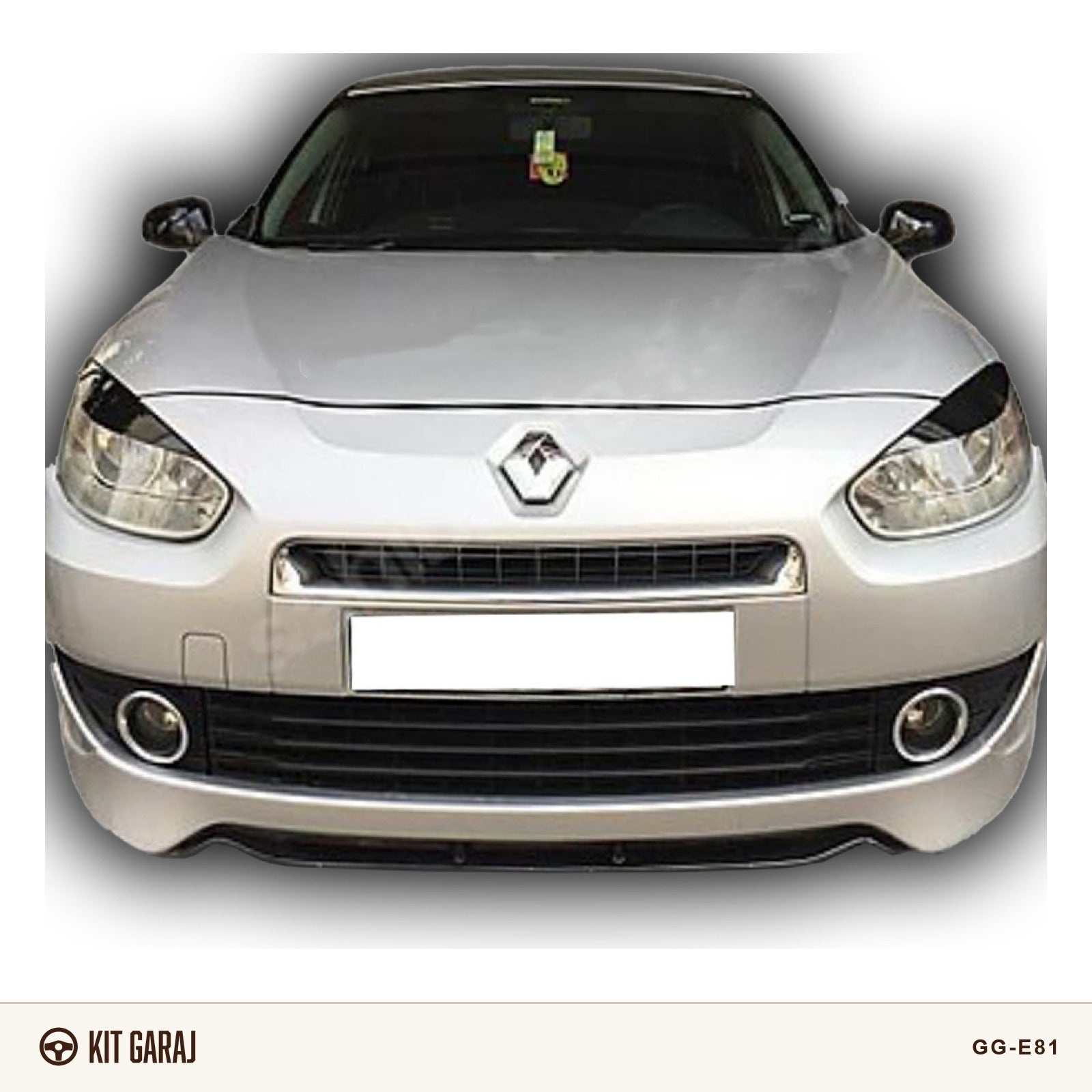 Renault Fluence Makyajsız Ön Ek (Plastik) Boyasız