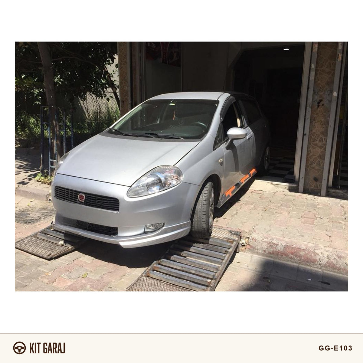 Fiat Punto Grande 2005-2009 Rieger Ön Ek (Plastik) Boyasız