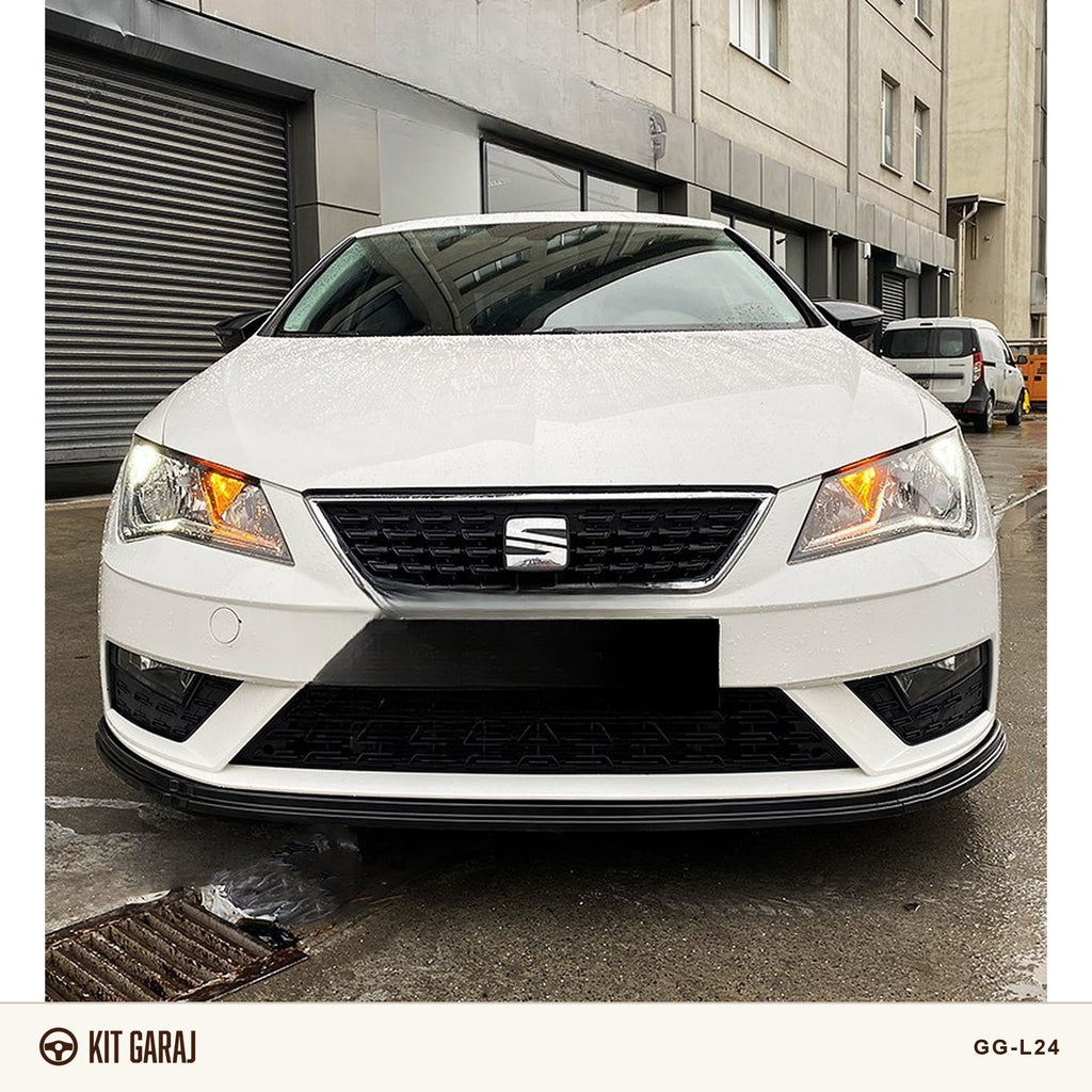 Seat Leon Mk3 2013-2020 Rieger FR Ön Lip (Plastik) Boyasız