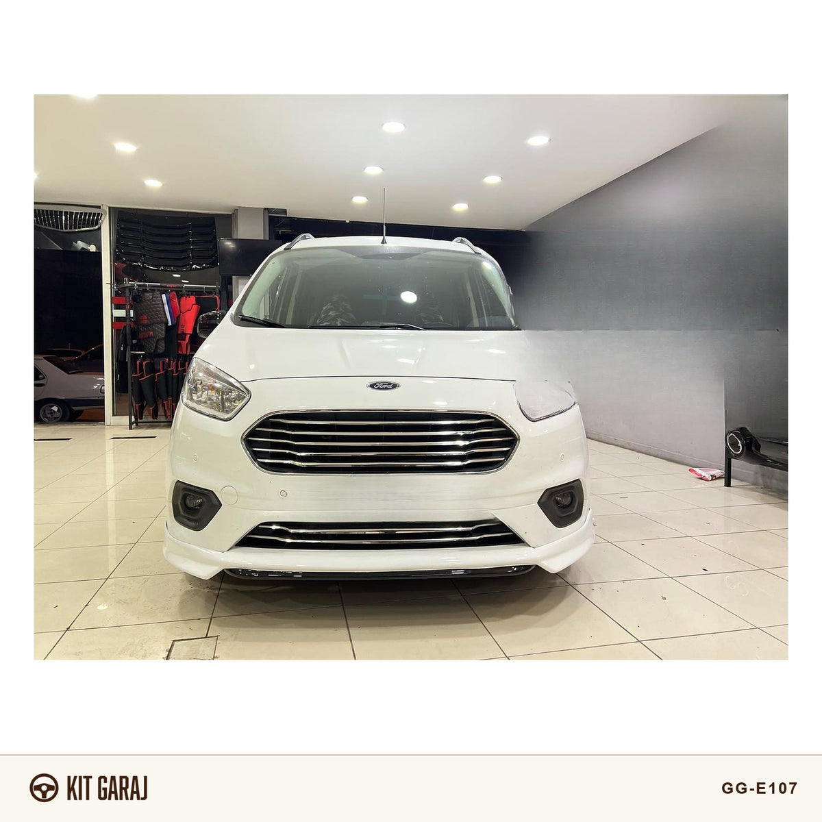Ford Tourneo Makyajlı Ön Ek (Plastik) Boyasız