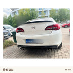 Opel Astra J Sedan 2011-2018 Parlak Siyah Difüzör (Plastik) Boyalı
