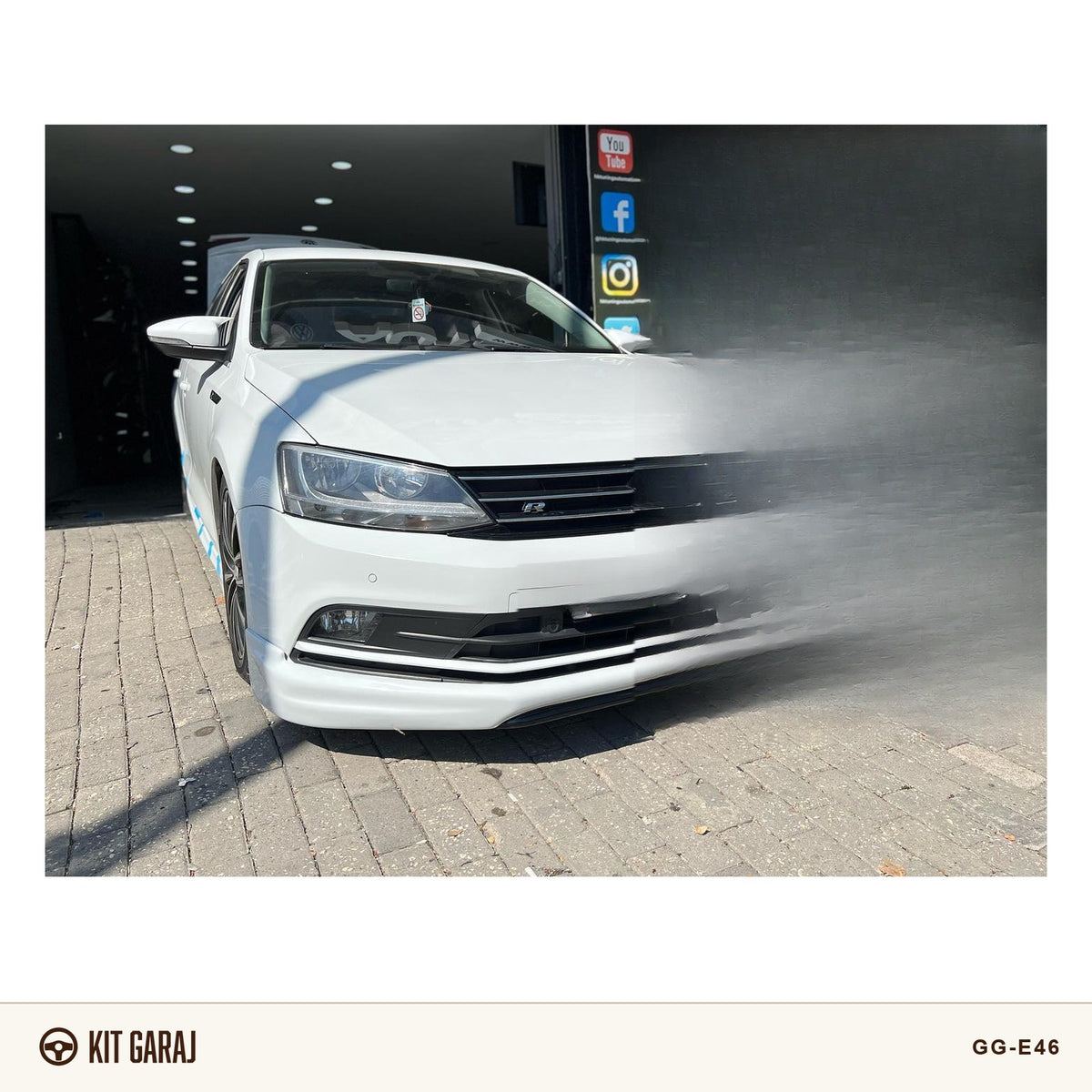 Volkswagen Jetta Mk6 2014-2018 Makyajlı Ön Ek (Plastik) Boyasız