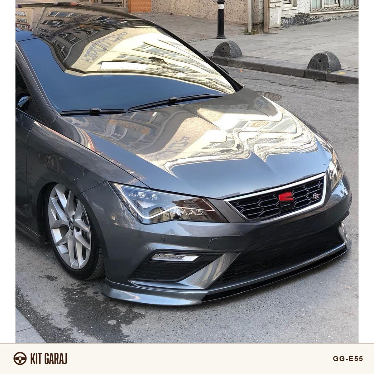 Seat Leon Mk3 FR 2017-2020 Ön Ek (Plastik) Boyasız