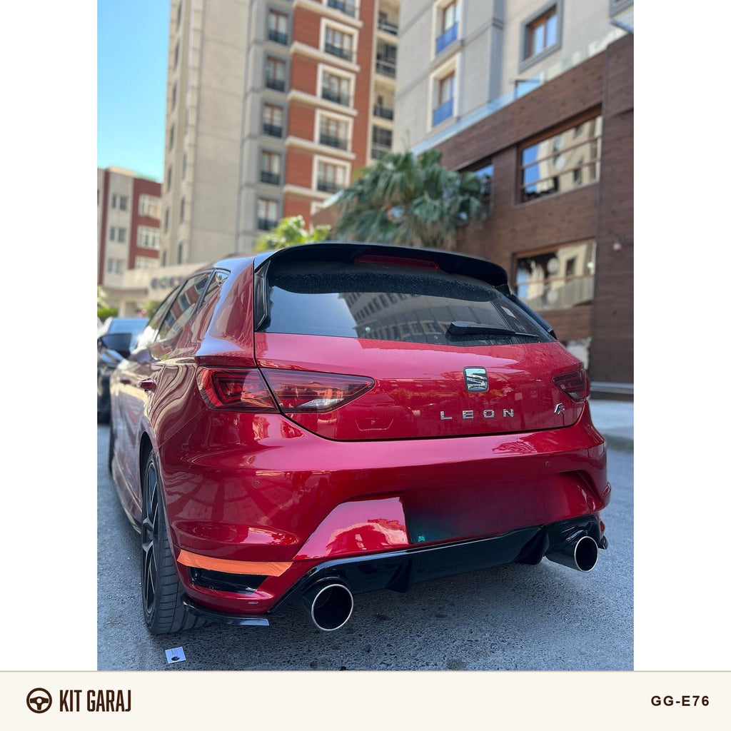 Seat Leon Mk3 2012-2020 Aero Arka Tampon (Plastik) Boyasız