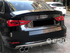 Audi A3 S3 2013-2016 Sedan Difüzör Plastik Uyumlu