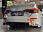 Honda Civic Fe 2022 Uyumlu Yeni Model Plastik Arka Ek