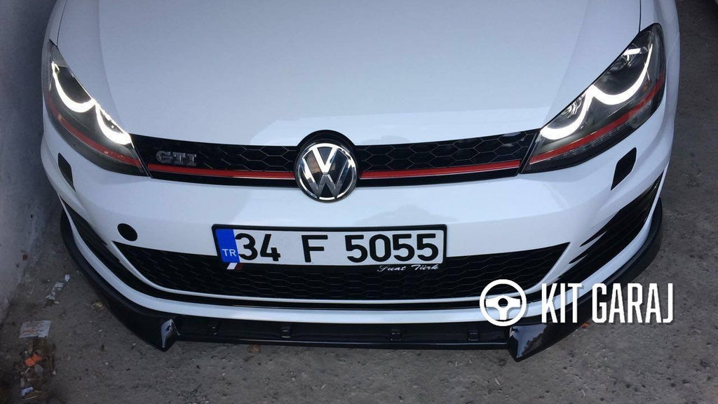 Volkswagen Golf R-Line Ön Lip (Plastik) Boyasız