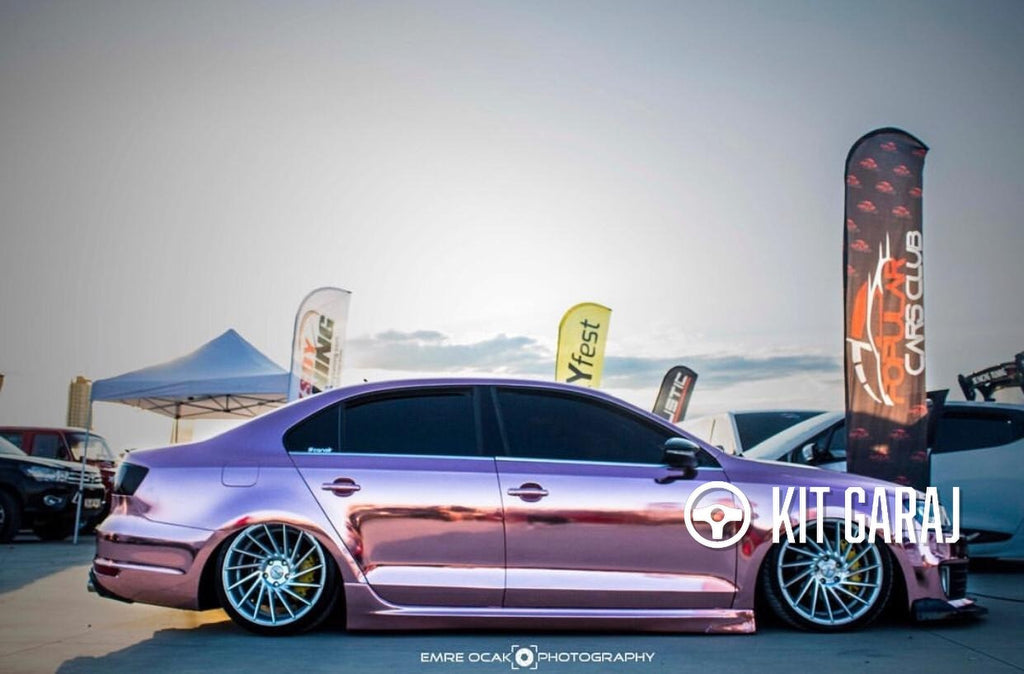 Volkswagen Jetta Yan Marşpiyel (Çift) (Plastik)