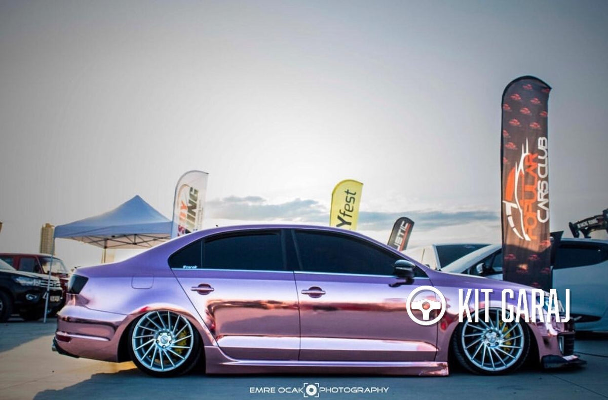 Volkswagen Jetta Yan Marşpiyel (Çift) (Plastik)
