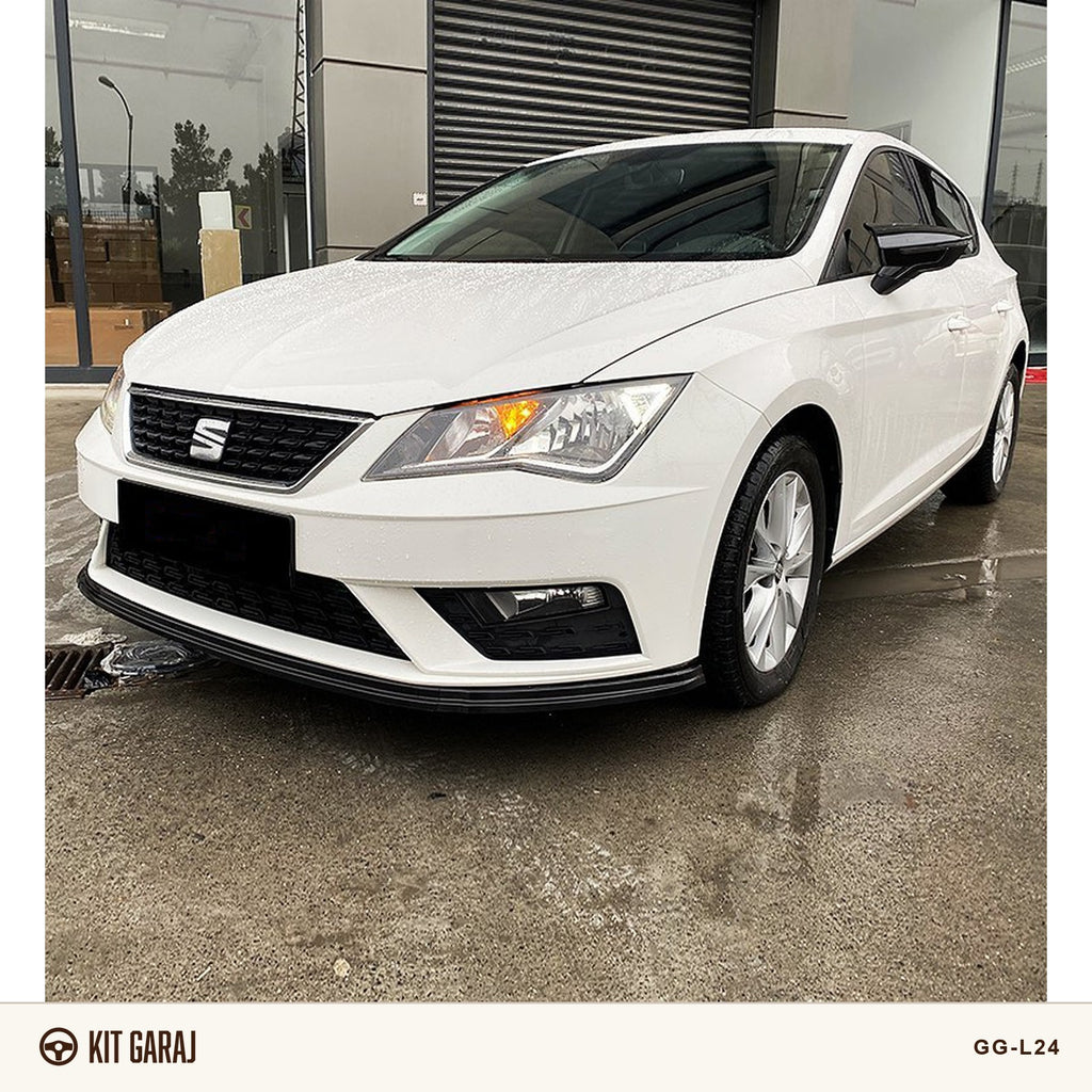 Seat Leon Mk3 2013-2020 Rieger FR Ön Lip (Plastik) Boyasız