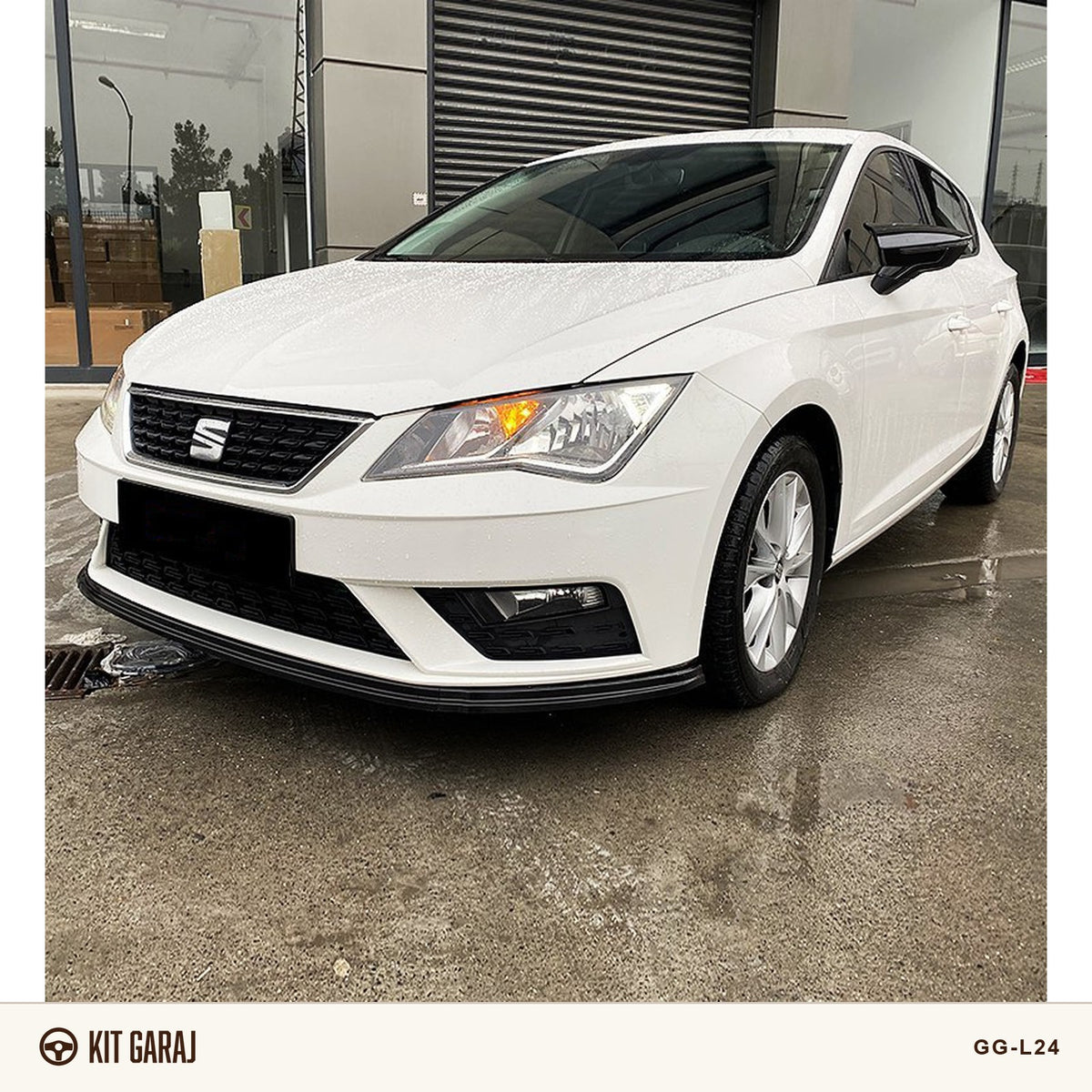 Seat Leon Mk3 2013-2020 Rieger FR Ön Lip (Plastik) Boyasız