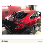 Honda Civic FC5 2016 Piano Black Arka Cam Vizörü (Plastik) Boyalı